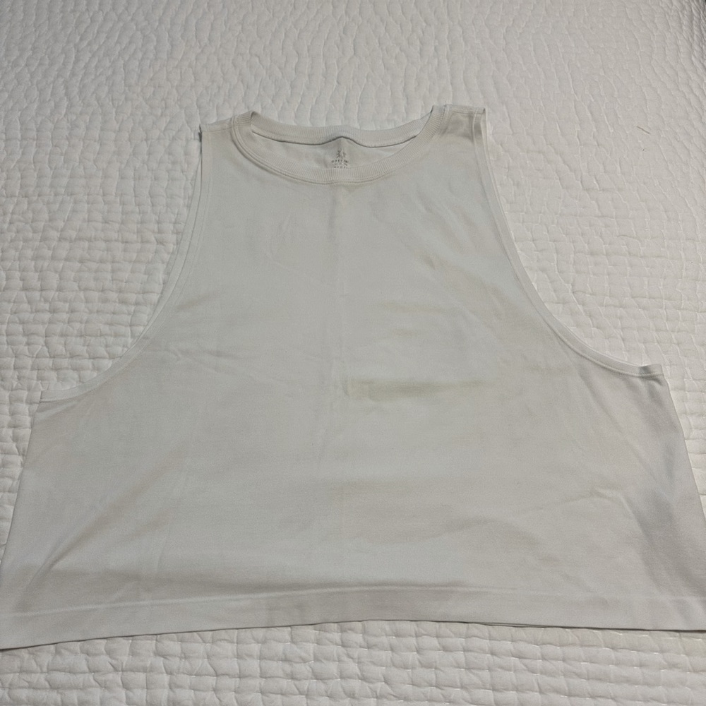 Offline by Aerie white muscle tank size medium - worn once